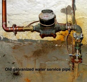 water service pipe